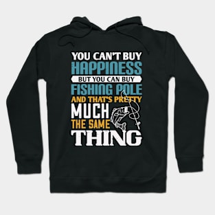 Happiness is a Fishing Pole Hoodie